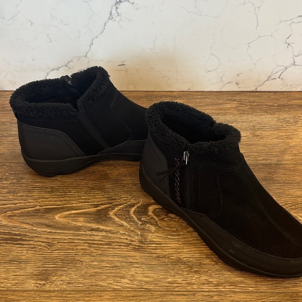 Easy Spirit Black Verry 2 Fur Lined Bootie Women's Size 10 - Picture 6 of 10